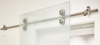 Glasschiebetür